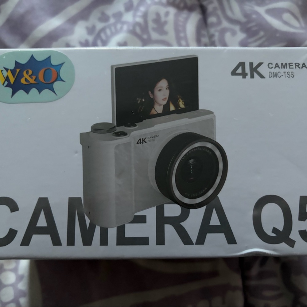 4K Camera Q5 - White